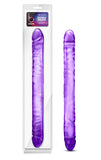 B Yours 18 Double Dildo Purple " - iVenuss