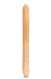 B Yours 18 Double Dildo Beige " - iVenuss