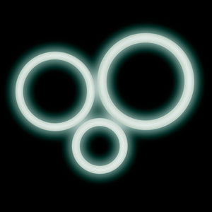 Performance Vs4 Pure Premium Silicone Cockring Set White - iVenuss