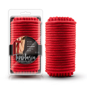 Temptasia Bondage Rope 32ft Red - iVenuss