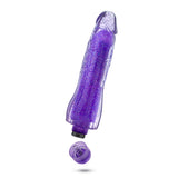 Glow Dicks Molly Glitter Vibrator Purple - iVenuss