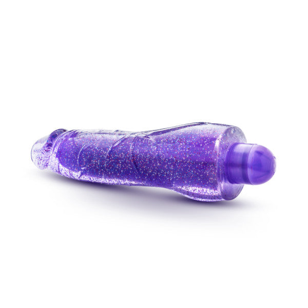 Glow Dicks Molly Glitter Vibrator Purple - iVenuss