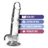 Naturally Yours 7in Diamond Crystalline Dildo