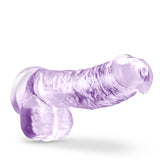 Naturally Yours 6in Amethyst Crystalline Dildo