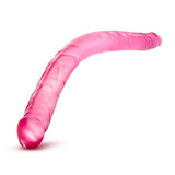 B Yours 16 Double Dildo Pink " - iVenuss