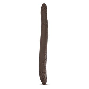 Dr. Skin 16 Double Dildo Chocolate " - iVenuss