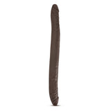 Dr. Skin 16 Double Dildo Chocolate " - iVenuss