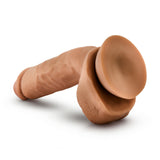 Dr. Skin Glide 8.5in Self Lubricating Dildo Mocha