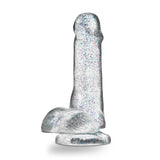 Naturally Yours 6 Glitter Cock Sparkling Clear " - iVenuss