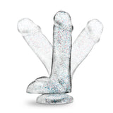 Naturally Yours 6 Glitter Cock Sparkling Clear " - iVenuss