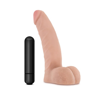 X5 Vibrating Basic 5 Dildo Beige - iVenuss