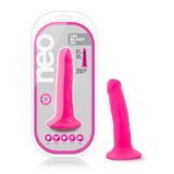 Neo 5.5 Dual Density Cock Neon Pink " - iVenuss