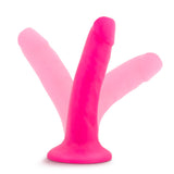 Neo 5.5 Dual Density Cock Neon Pink " - iVenuss