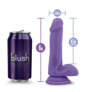 Au Naturel Bold Delight 6 In Dildo Purple - iVenuss