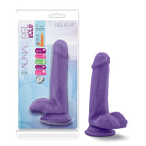 Au Naturel Bold Delight 6 In Dildo Purple