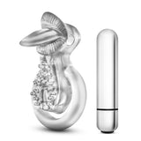 Stay Hard 10 Function Tongue Ring Vibrating Clear - iVenuss