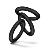 Performance Vs2 Pure Premium Silicone Cockrings Small Black - iVenuss