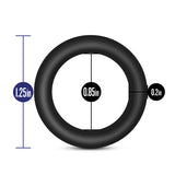 Performance Vs2 Pure Premium Silicone Cockrings Small Black - iVenuss