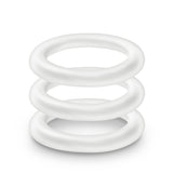 Performance Vs2 Pure Premium Silicone Cockrings Small White - iVenuss