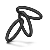 Performance Vs3 Pure Premium Silicone Cockrings Large Black - iVenuss