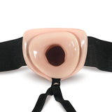 Dr. Skin 7in Hollow Strap On Vanilla - iVenuss