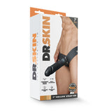 Dr. Skin 7in Hollow Strap On Black - iVenuss