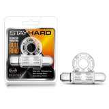 Stay Hard 10 Function Bull Ring Vibrating Clear - iVenuss