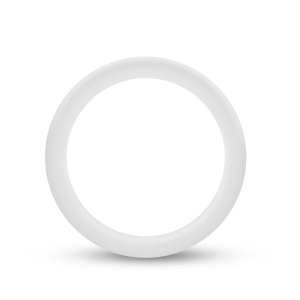 Performance Silicone Glo Cock Ring White Glow - iVenuss