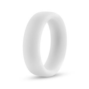 Performance Silicone Glo Cock Ring White Glow - iVenuss