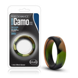 Performance Silicone Camo Cock Ring Green Camoflauge - iVenuss