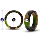 Performance Silicone Camo Cock Ring Green Camoflauge - iVenuss