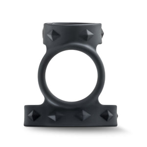 Performance Vs8 Silicone Double Cock & Ball Strap Black - iVenuss