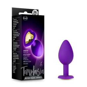 Temptasia Bling Plug Small Purple - iVenuss