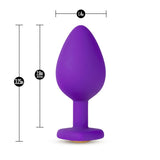 Temptasia Bling Plug Medium Purple - iVenuss