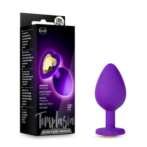 Temptasia Bling Plug Medium Purple - iVenuss