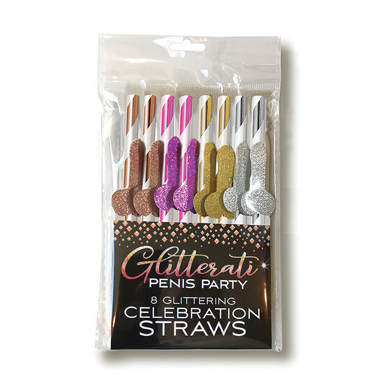 Glitterati Cocktail Straws