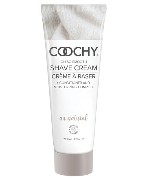 Coochy Shave Cream Au Natural 7.2 Oz - iVenuss