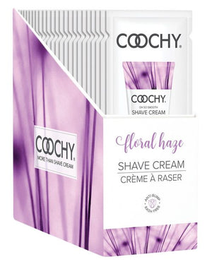 Coochy Shave Cream Floral Haze Foil 15 Ml 24pc Display - iVenuss