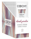 Coochy Shave Cream Island Paradise Foil 15 Ml 24pc Display - iVenuss