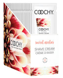 Coochy Shave Cream Sweet Nectar Foil 15 Ml 24pc Display - iVenuss
