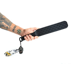 Boneyard Spank Paddle W- Skulls - iVenuss