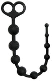 Rooster Perfect 10 Black Anal Beads - iVenuss