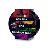 Sex Ties & Bondage Tape Black - iVenuss