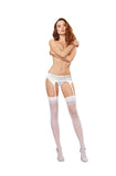 Thigh High Sheer White Os Moulin - iVenuss