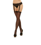 Pantyhose With Garters Black O-s Verona - iVenuss