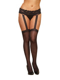 Pantyhose With Garters Black Os Queen - iVenuss