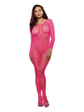 Body Stocking Neon Pink Queen - iVenuss