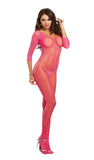 Body Stocking Neon Pink O-s - iVenuss