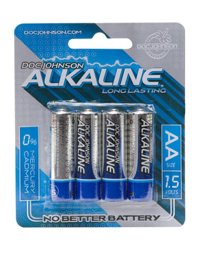 Doc Johnson Aa Batteries 4 Pack Alkaline Cd - iVenuss