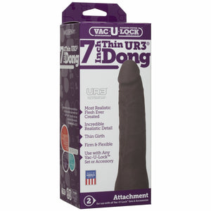 Vac U Lock 7in Thin Dong Black - iVenuss